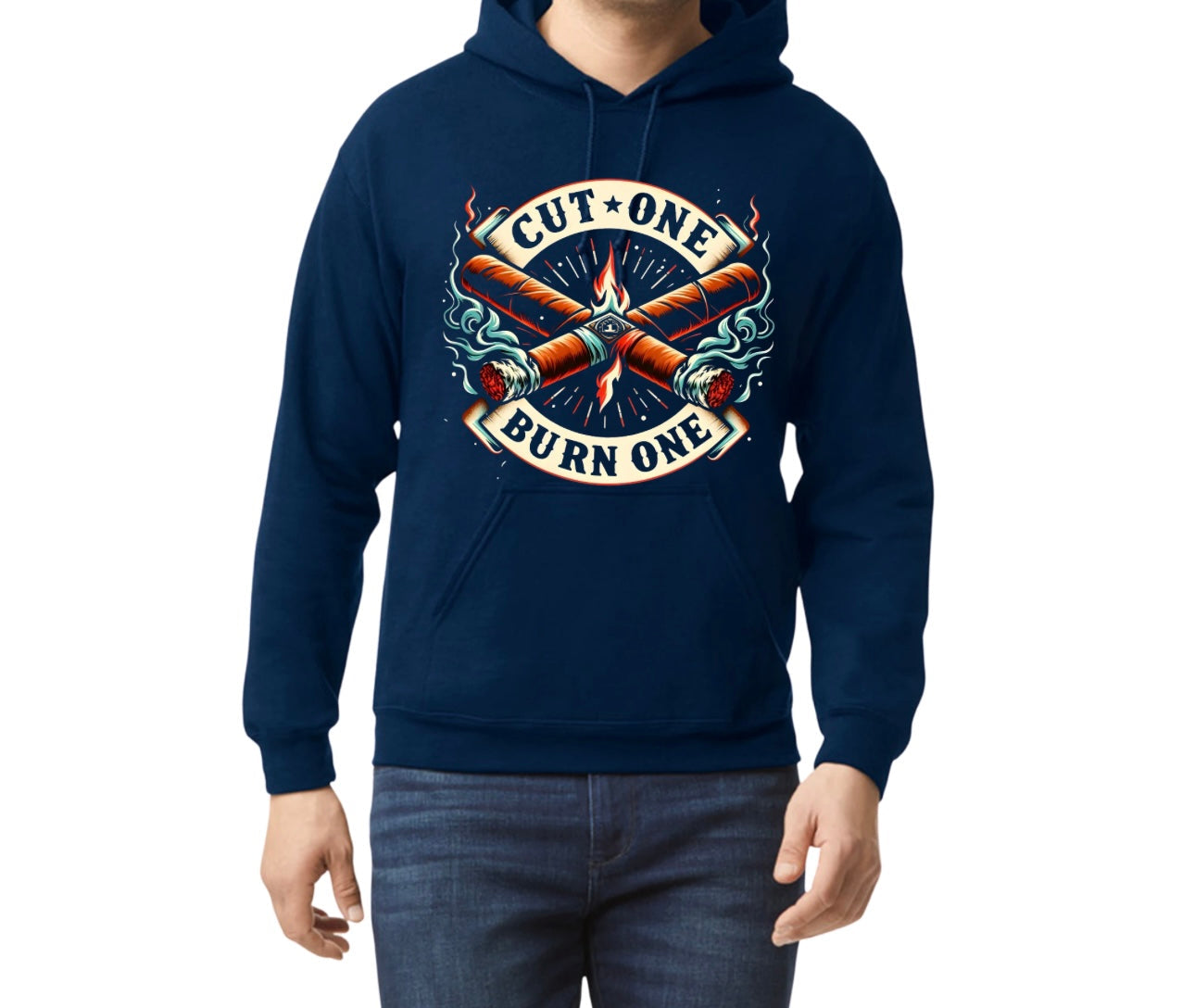 Unisex Hoodie, X-fire, Blue