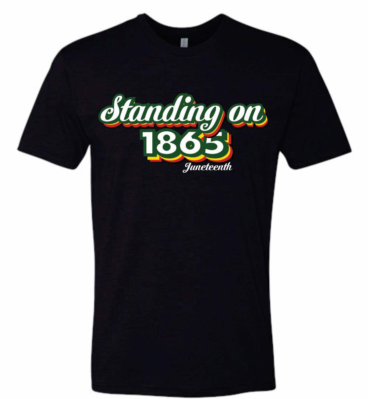 Unisex Crew Tee’s Standing on 1865