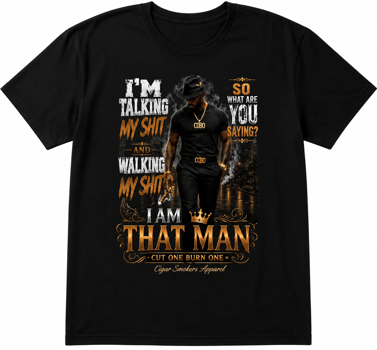 I AM THAT MAN – Premium Statement