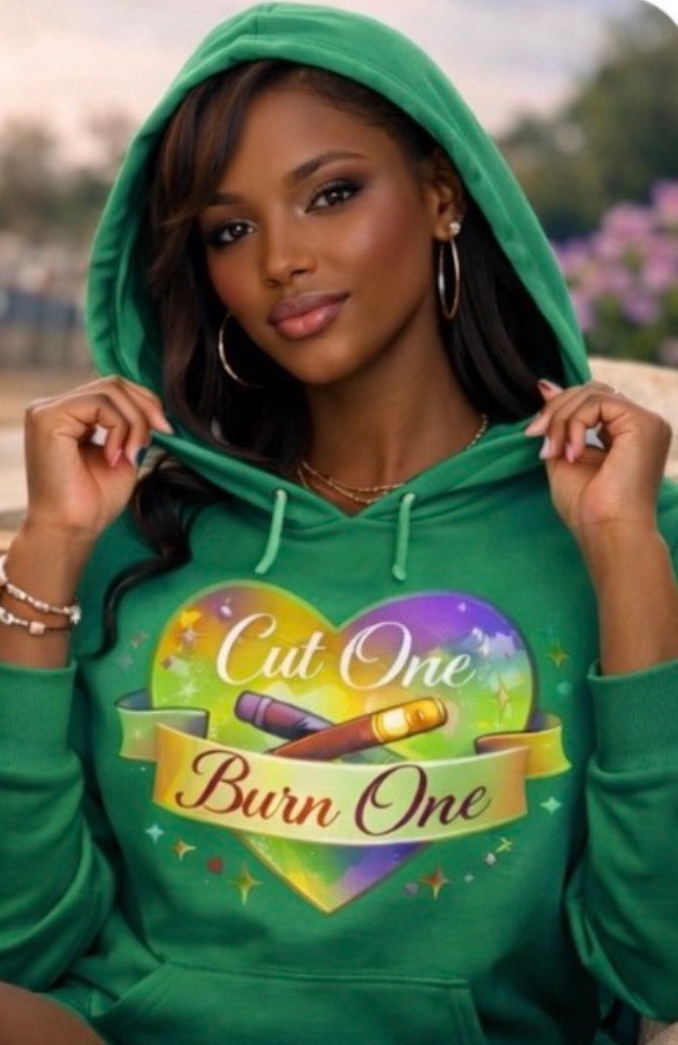 The heart of Cut One Burn One. Irish Green.